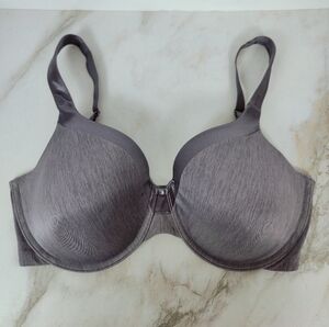 Vanity Fair 76338 Illumination Full Figure Underwire Contour Bra, Gray, 38DD